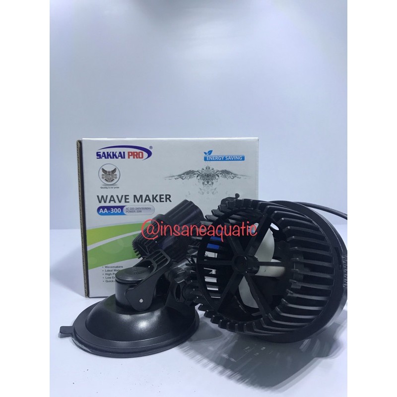 pembuat ombak aquarium / kolam wave maker sakkai pro AA 300