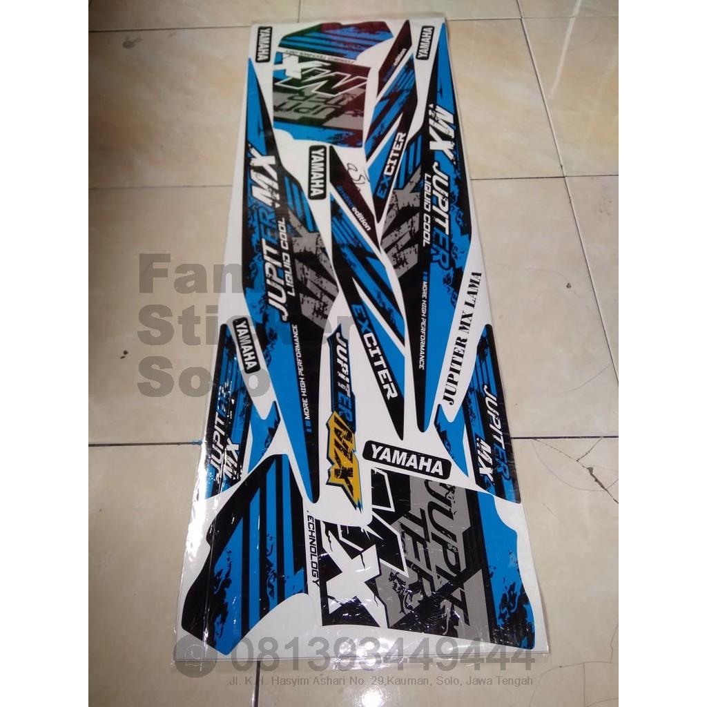 Striping Yamaha Jupiter MX Lama Exciter Thailand (OJMX) Old Jupiter MX Sticker/Stiker Motor Variasi