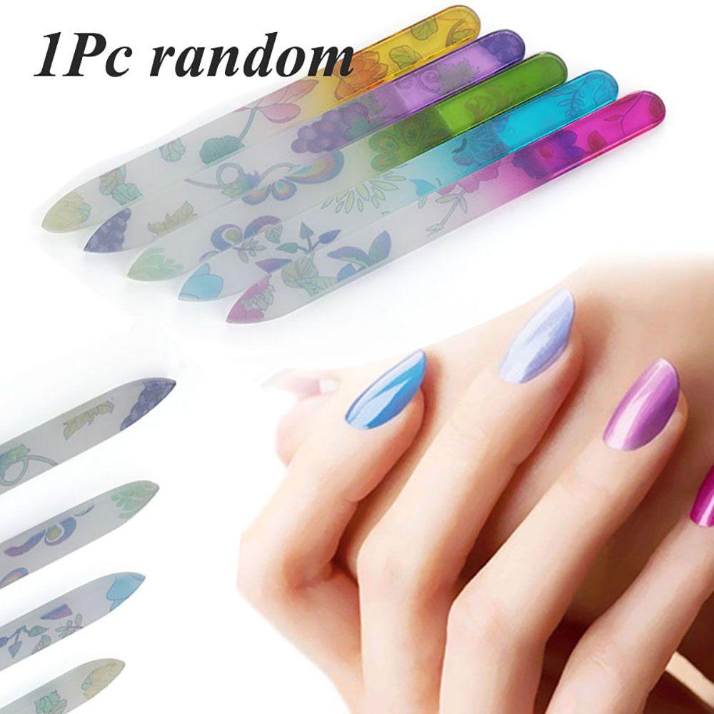 Agustina Kikir Kuku Profesional Untuk Wanita Perempuan Manicure Alat Gerinda Nail Art Kaca Kristal