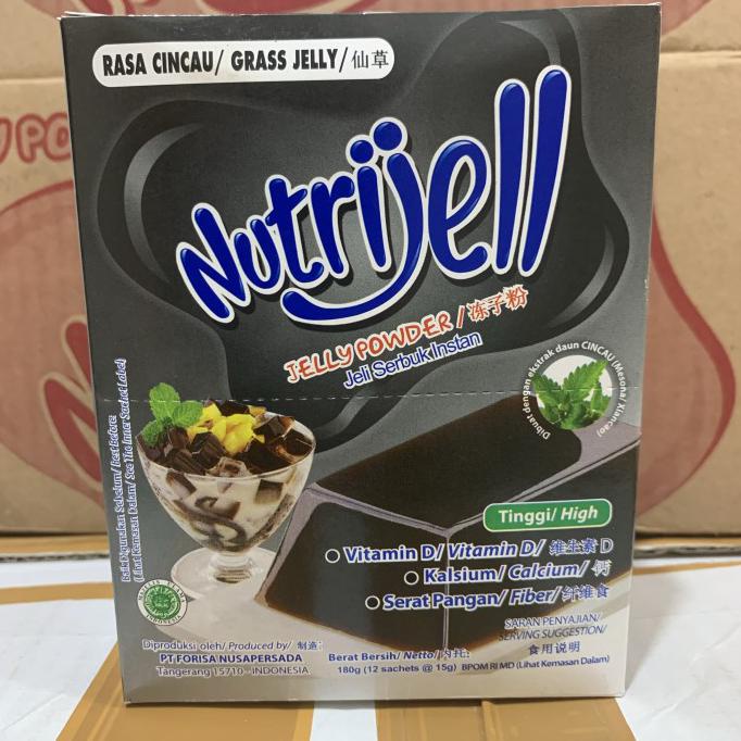 

Nutrijell Cincau 15 gr perbox isi 12 pcs
