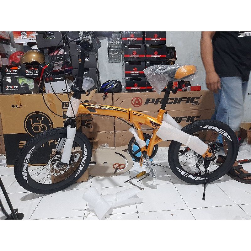 Sepeda lipat genio F11