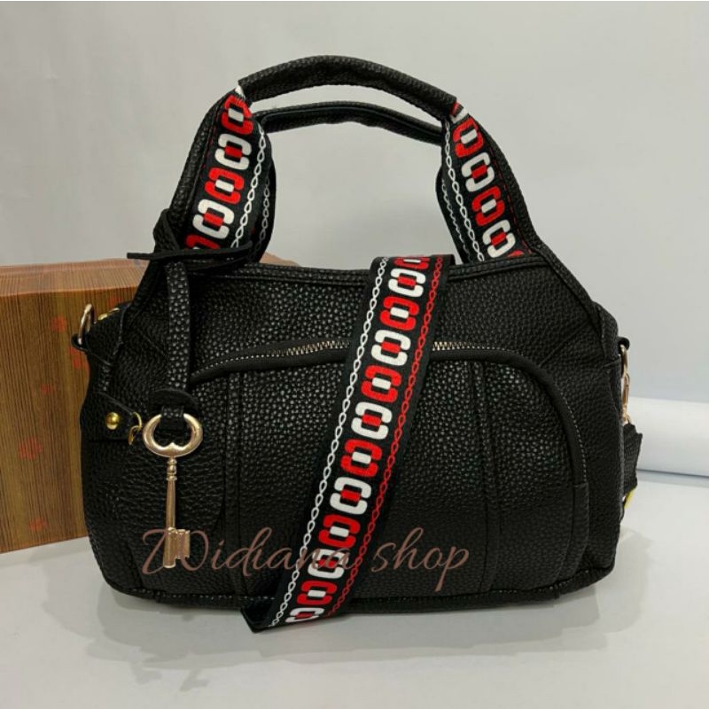 (Adelia Bag)WidianaTas Selempang Wanita Fashion Sling Bag Women Shoulder Bag Kulit Jeruk