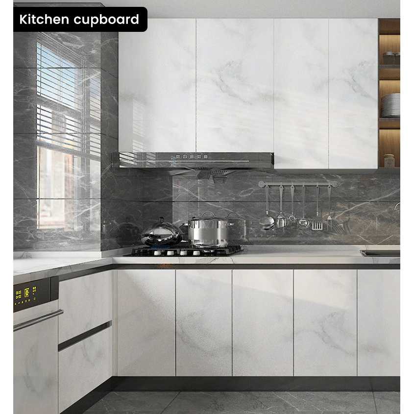 (100% BARANG ORI) DICOR Sticker Wallpaper Meja Dinding Dapur Anti Minyak - WGFYT4B