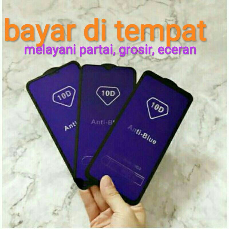 TEMPERED GLASS FULL SCREEN DAN FULL LEM HP INFINIX HOT 9 PLAY