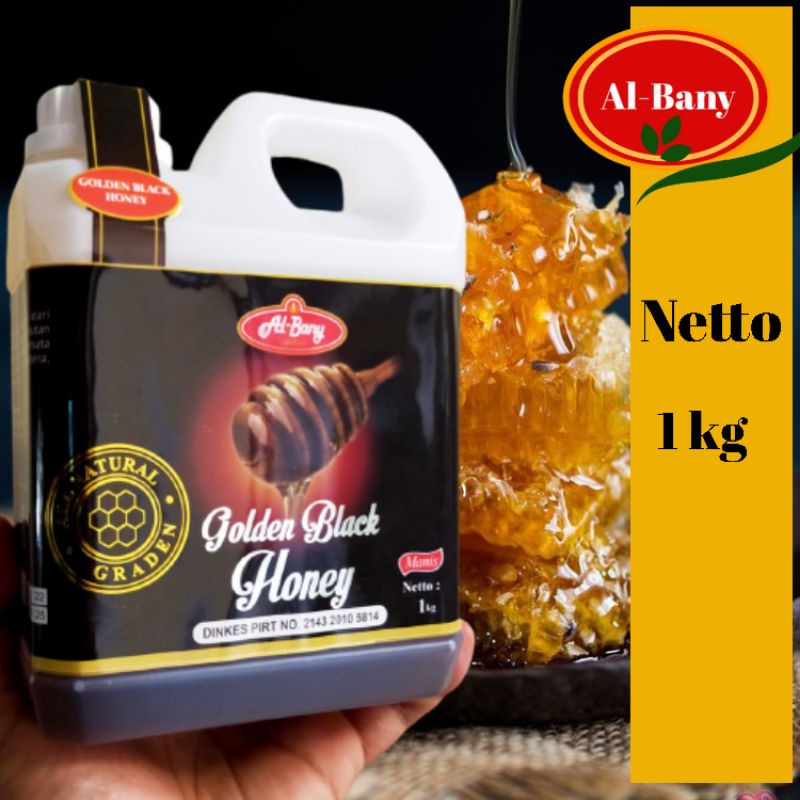 

Bny31 MADU HITAM MANIS GOLDEN BLACK HONEY NETT 1000gr