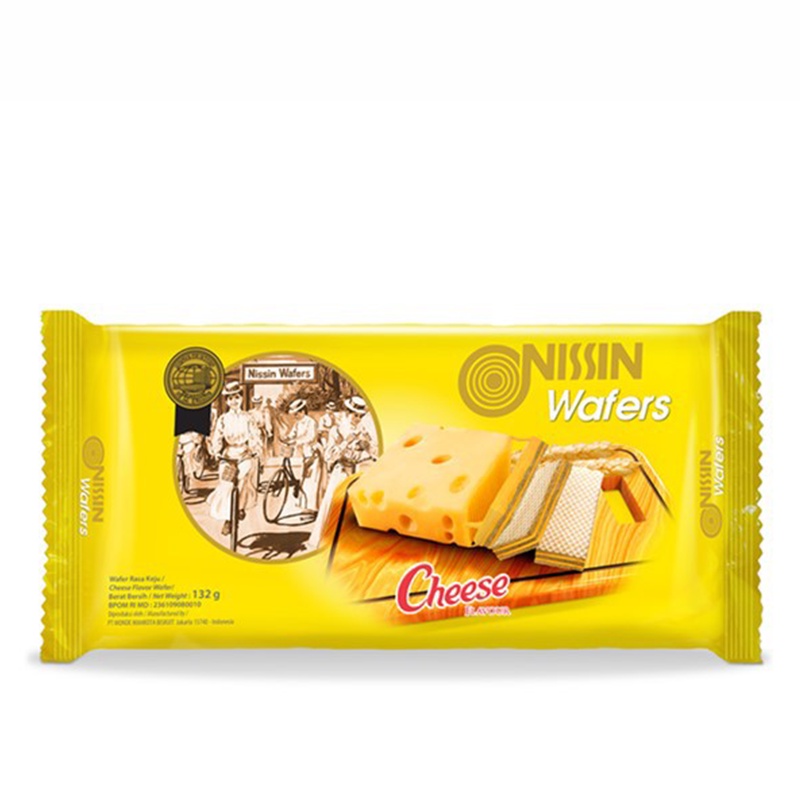 Promo Harga Nissin Wafers Cheese 132 gr - Shopee