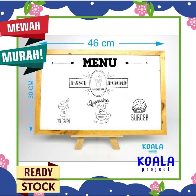 

>>>>>] PAPAN TULIS WHITEBOARD RUSTIC 30CM X 45CM