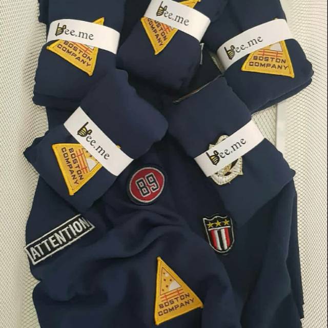 Hijab katun halus BEEME Navy blue