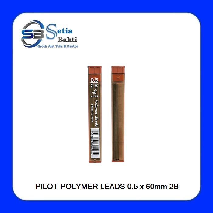 

PILOT Isi Ulang Pensil Mekanik 0.5 mm 2B - 1 Tube