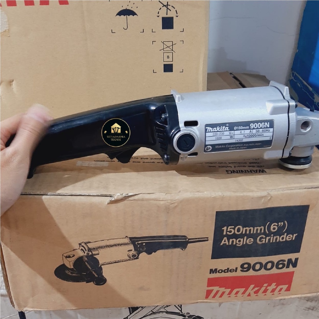 ANGLE GRINDER 9006N MAKITA//MESIN GERINDA TANGAN 150MM MAKITA