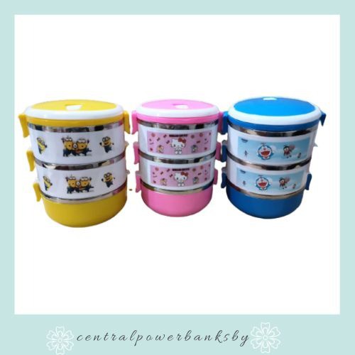 RANTANG KARAKTER 3 SUSUN / LUNCH BOX KARAKTER