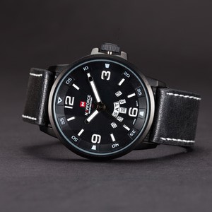 JAM TANGAN PRIA NAVIFORCE NF9028 HITAM PUTIH NO SKMEI EXPEDITION E6392