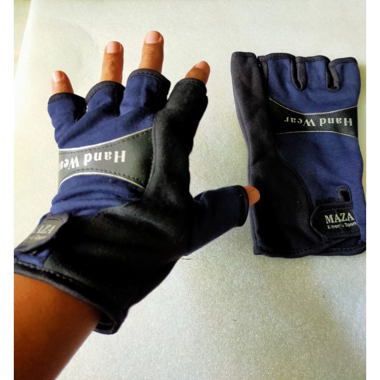 Sarung Tangan Motor | Sarung Tangan Pria Wanita Glove Setengah Jari Full Jari Hand Wear Tebal Kuat Master Racing Gloves Maza