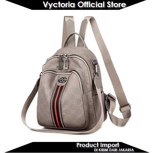 (COD) Vyctoria VOS9954 Tas Ransel Wanita Import Backpack Murah Promo JT9954 BQ2907 9954 2907