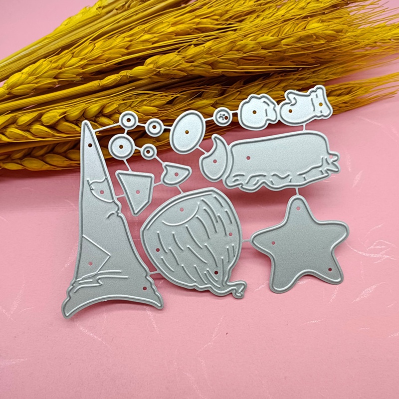 Cetakan Stensil Cutting Dies Motif Peri Natal Bahan Metal Untuk Scrapbook / Craft Diy