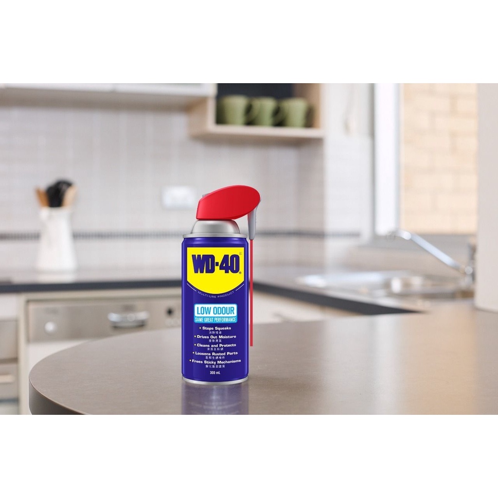 WD 40 Low Odour 300 ml Smart Straw Wd40 Low Odour 300ml SmartStraw