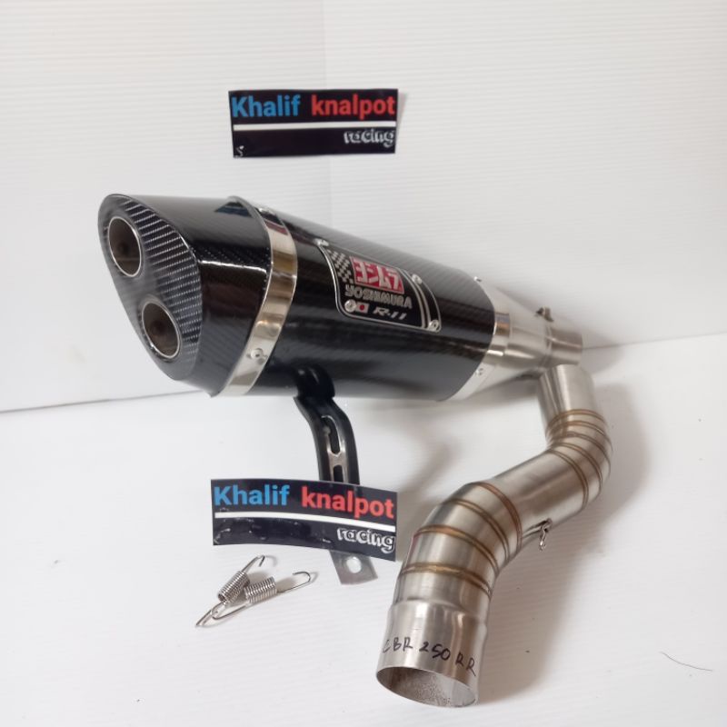 Knalpot Yoshimura R11 slip on Cbr150 Cbr250Rr Cb150r New Cb150R