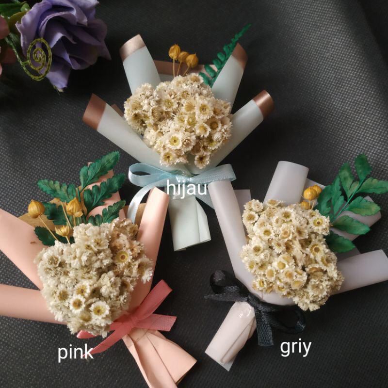 BUKET MINI EDELWEIS BUKET MINI HANTARAN BUKET KERING AKSESORIS BUKET ANNIVERSARY BUKET WISUDA BUKET ULANG TAHUN TERMURAH TERLARIS TERBAIK