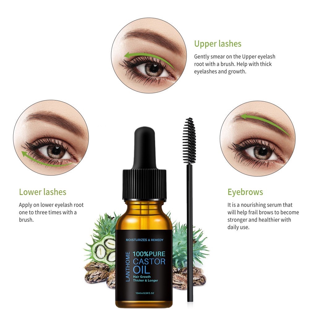 Lanthome Eyelash &amp; Eyebrow Growth Serum Penumbuh Bulu Mata dan Alis Pemanjang Bulu Mata Serum Alis Pelentik Bulu Mata