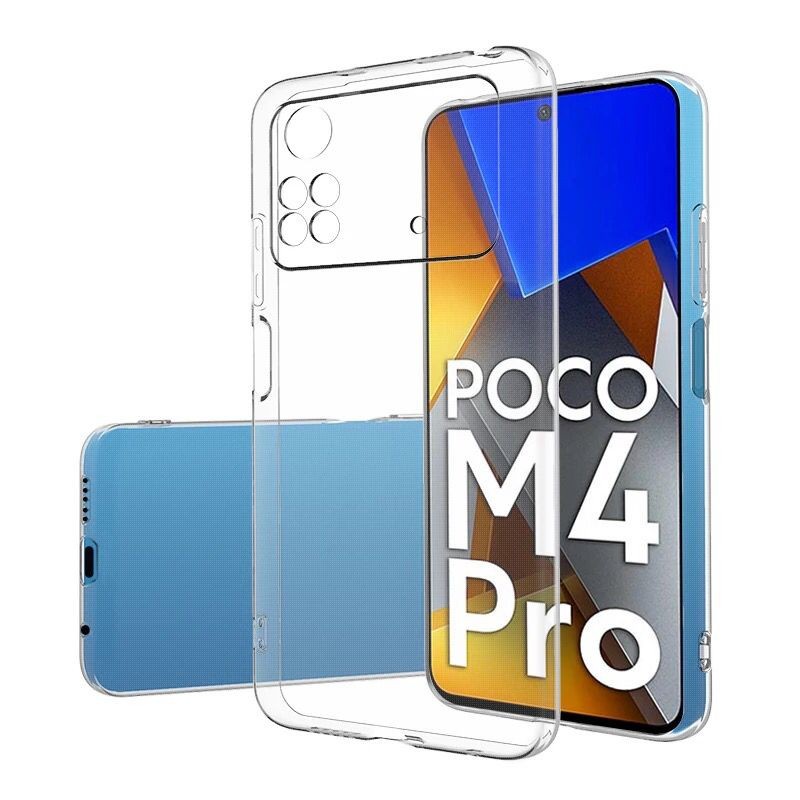 POCO M4 PRO / POCO M3 PRO CASE ULTRA CLEAR COVER TPU CLEAR PROTECT CAMERA SILICONE BENING HD