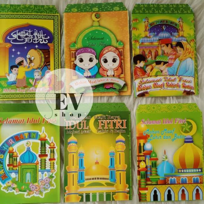 

Ready Stock Amplop Angpao / Amplop Lebaran / Amplop Idul Fitri / Karakter Kartun