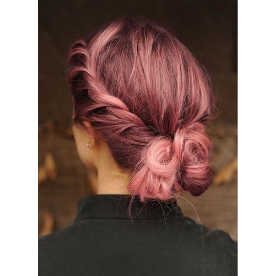 COLORE FRESCO - PLUM color cream cat pewarna rambut rose gold