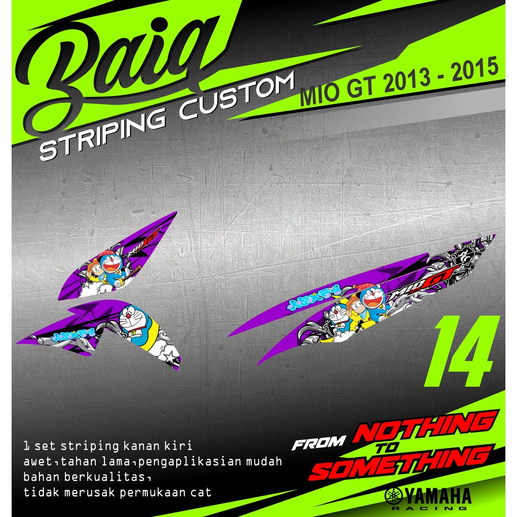 STRIPING MIO GT 2013 - 2015