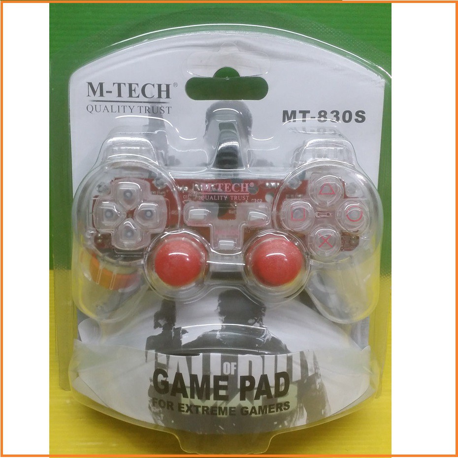 M-Tech MT-830S Gamepad SINGLE TRANSPARAN Joystick Controllers