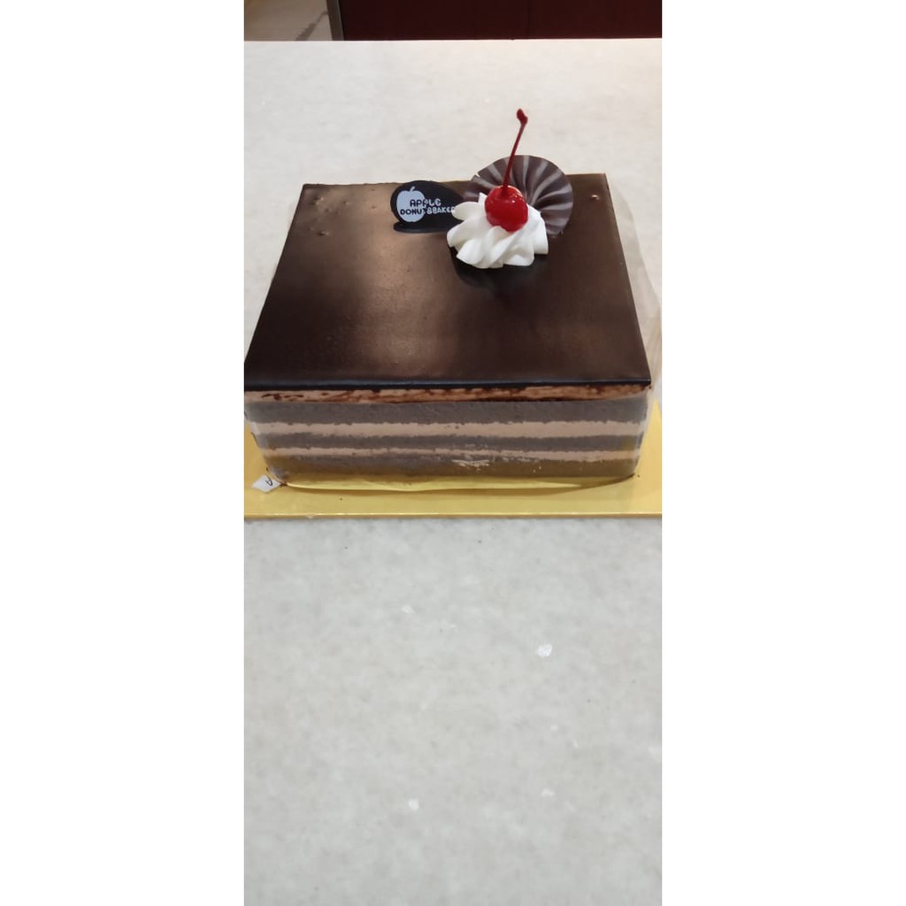 

Kue Ulang Tahun Ultah - Opera Cake - Free Kartu Ucapan