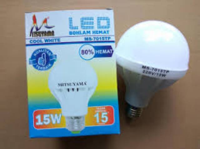 Bohlam LED 15watt Terang Dan Hemat MS-7015