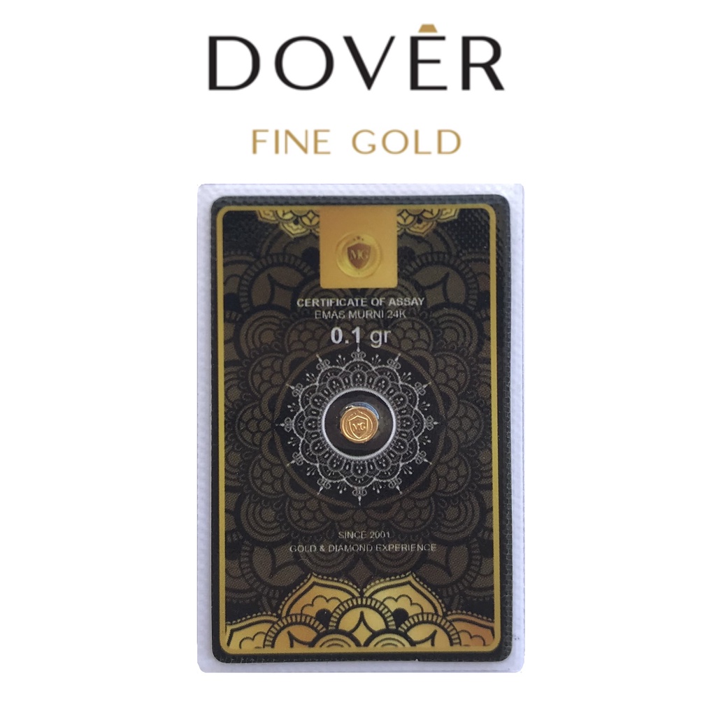 Logam Mulia Emas Mini Gold MiniGold 0.1 0,1 gram