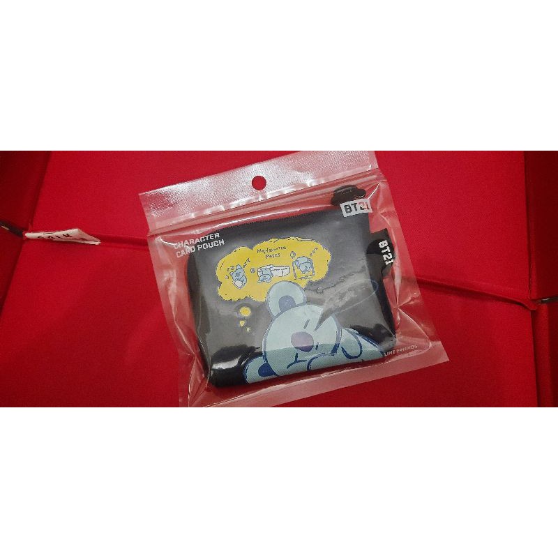 BT21 CHARACTER CARD POUCH