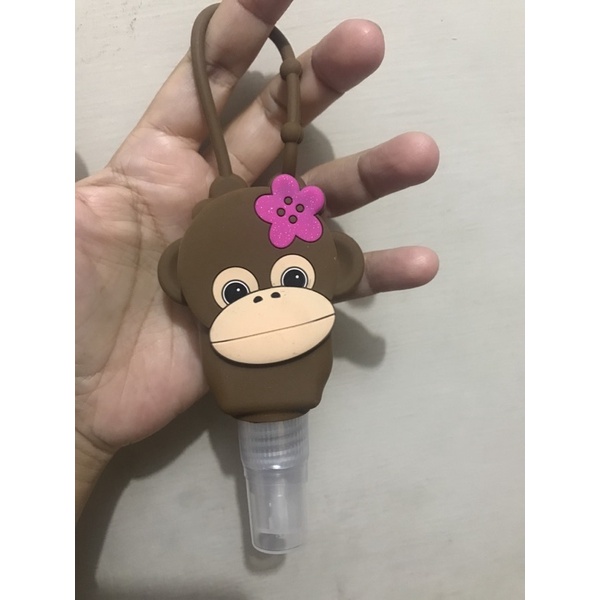 holder hand sanitizer termasuk isi handgel untuk digantung di tas