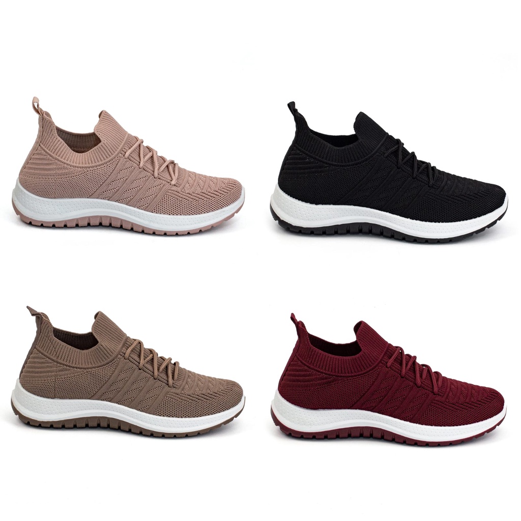 Sepatu Wanita Sneakers Wanita Import Cewek Sport Shoes Kasual Fashion Shoes Wanita A3027