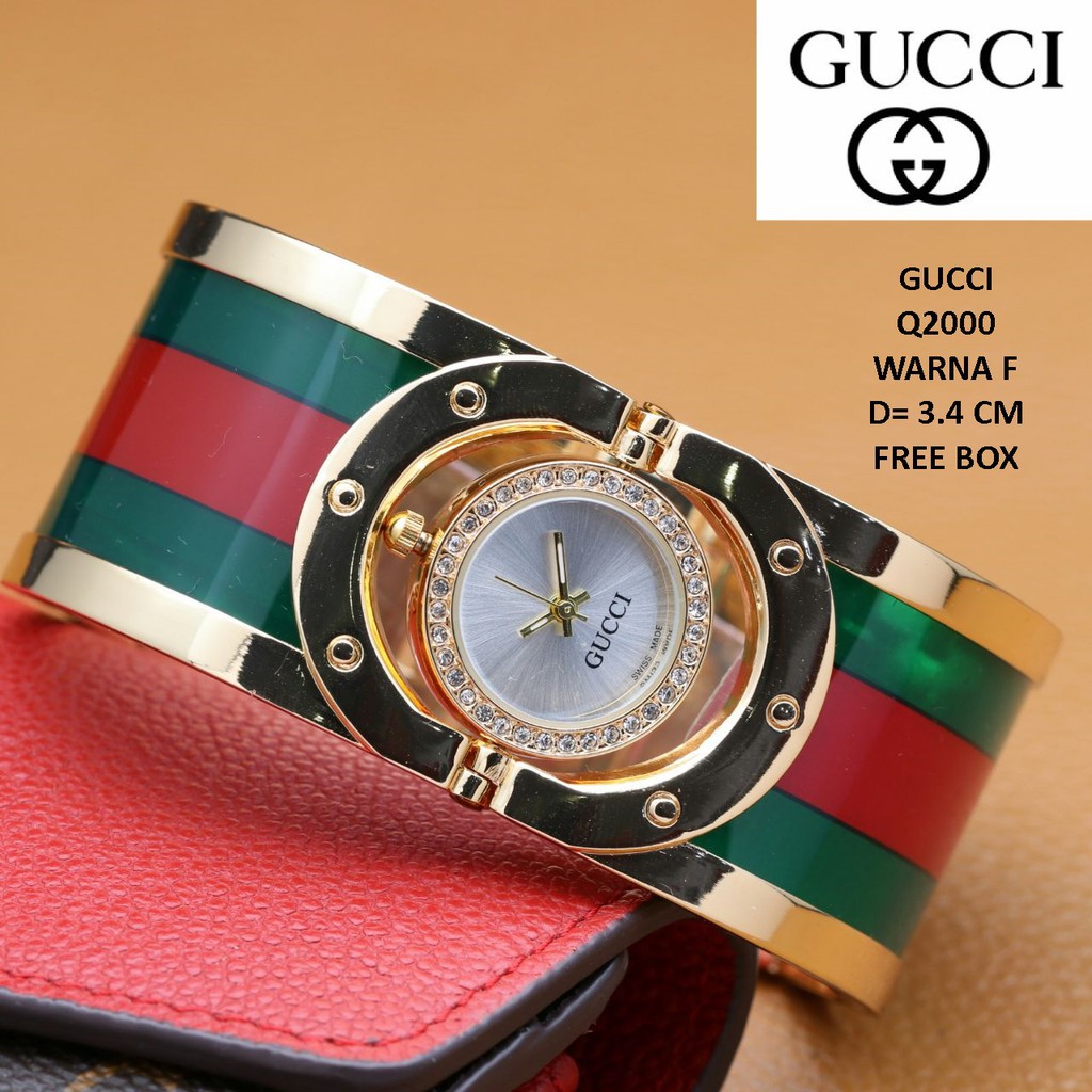 Kekinian Jam tangan Gucci Gelang TWIRL Premium Berkualitas