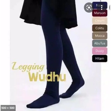 LEGGING WUDHU CELANA LEJING WUDHU SIMPLE LEGGING WANITA DEWASA NYAMAN DAN PRAKTIS BISA COD//PGM