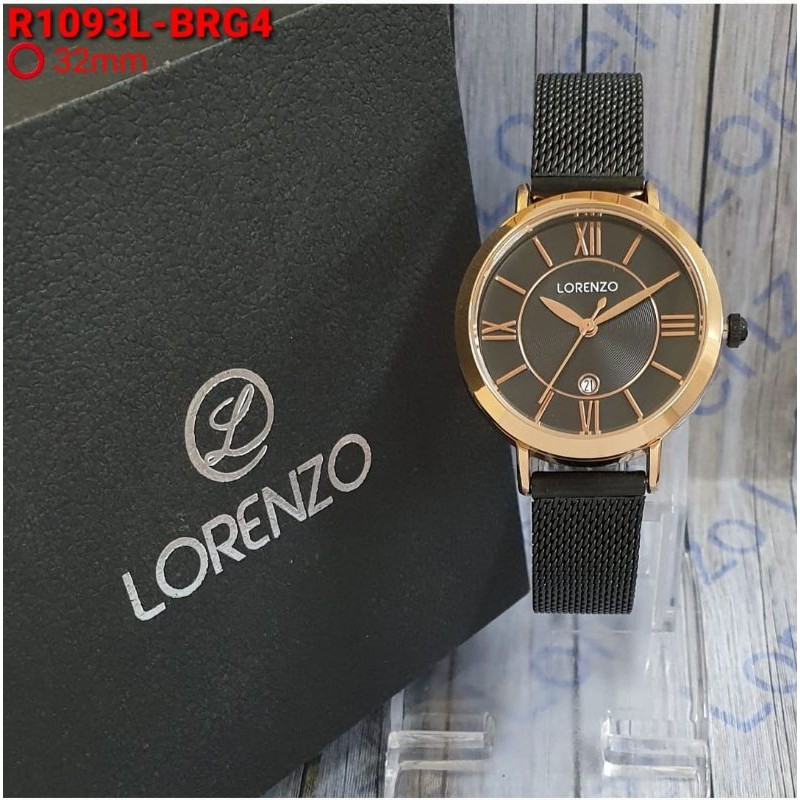 COD Jam Tangan Wanita Lorenzo Original R1093L Tahan Air Garansi 1 Tahun Gratis Ongkir COD