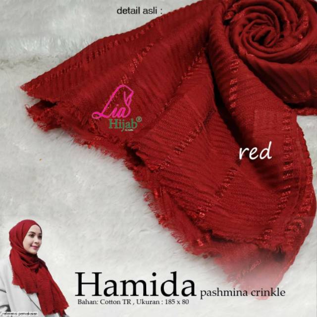 HAMIDA PASMINA - LIA HIJAB