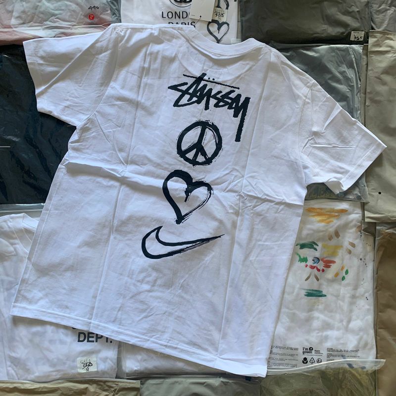 NIKE X STUSSY LOGO LOVE PEACE