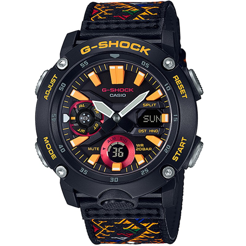 CASIO ORIGINAL G-SHOCK G SHOCK GA-2000BT-1A GA 2000BT 1A 2000 BT GA2000 JAM TANGAN PRIA KL JAM DUNIA