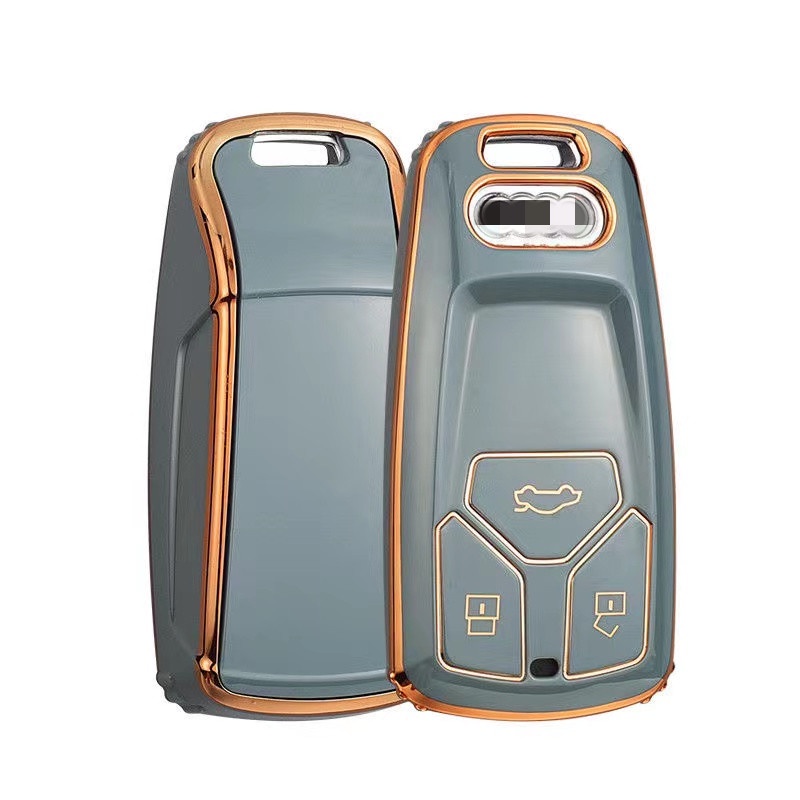 Casing Kunci Remote Mobil Bahan Tpu Untuk Audi A1 A3 A4 A5 A6 A7 A8 Quattro Q3 Q5