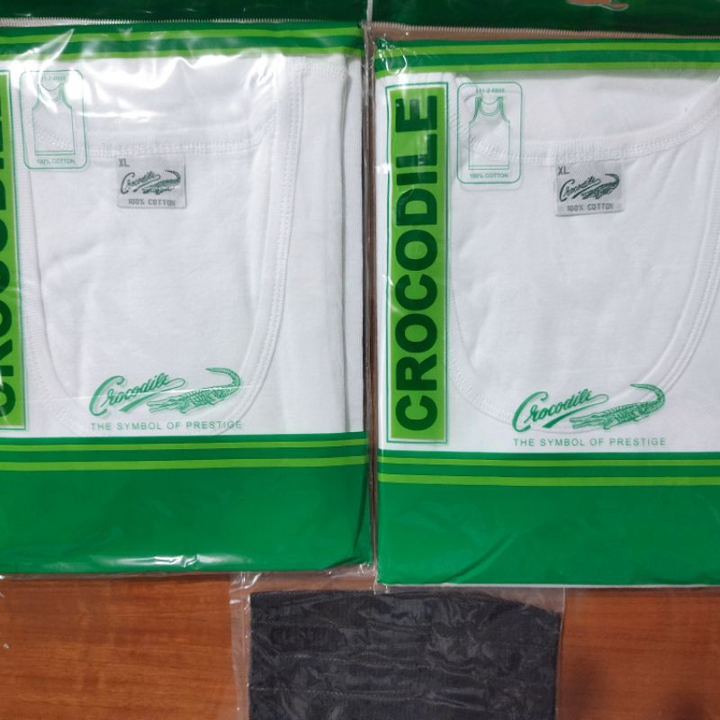 SINGLET CROCODILE POLOS PROMO 1 PCS + 1 MASKER 808