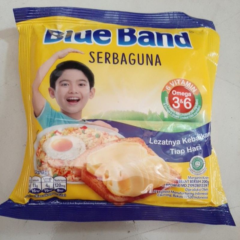 

Blue band serbaguna 200gam