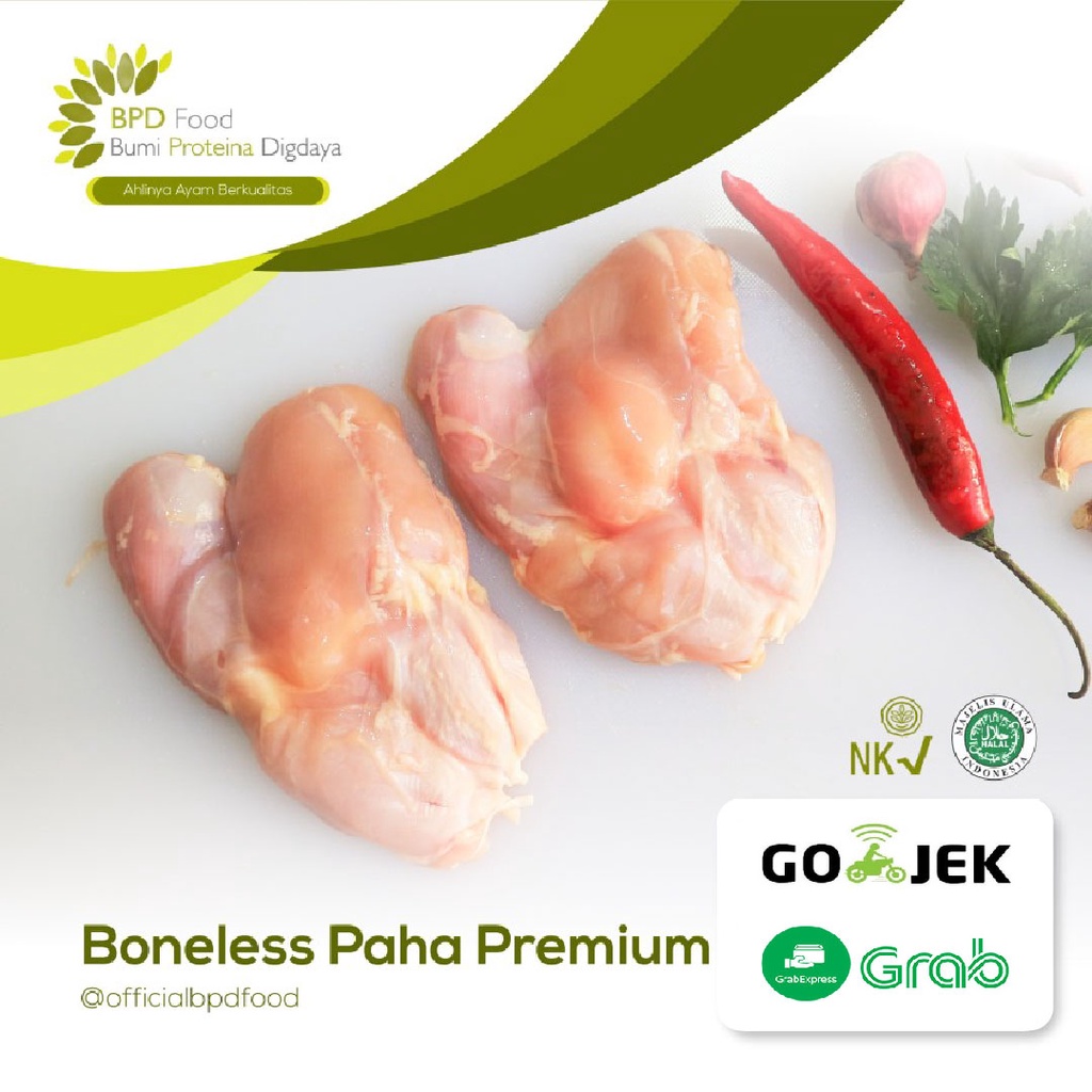 

BONELESS PAHA 500GR HALAL PREMIUM