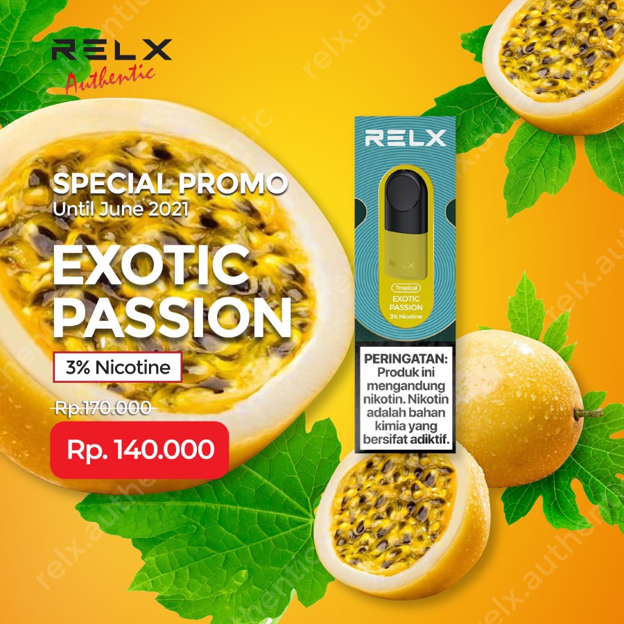 RELX POD COTTON EXOTIC PASSION - MARKISA