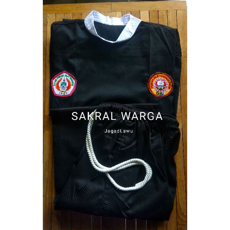 BAJU SERAGAM PSCP / SAKRAL WARGA PSCP PENCAK SILAT CEMPAKA PUTIH