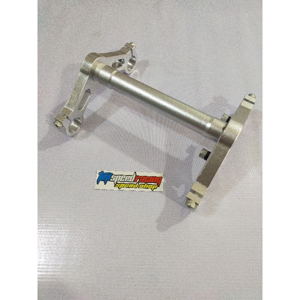 SEGITIGA SET MEREK VRG PREMIUM  AS 26MM BUAT MOTOR  NINJA 150 R PNP WARNA SILVER