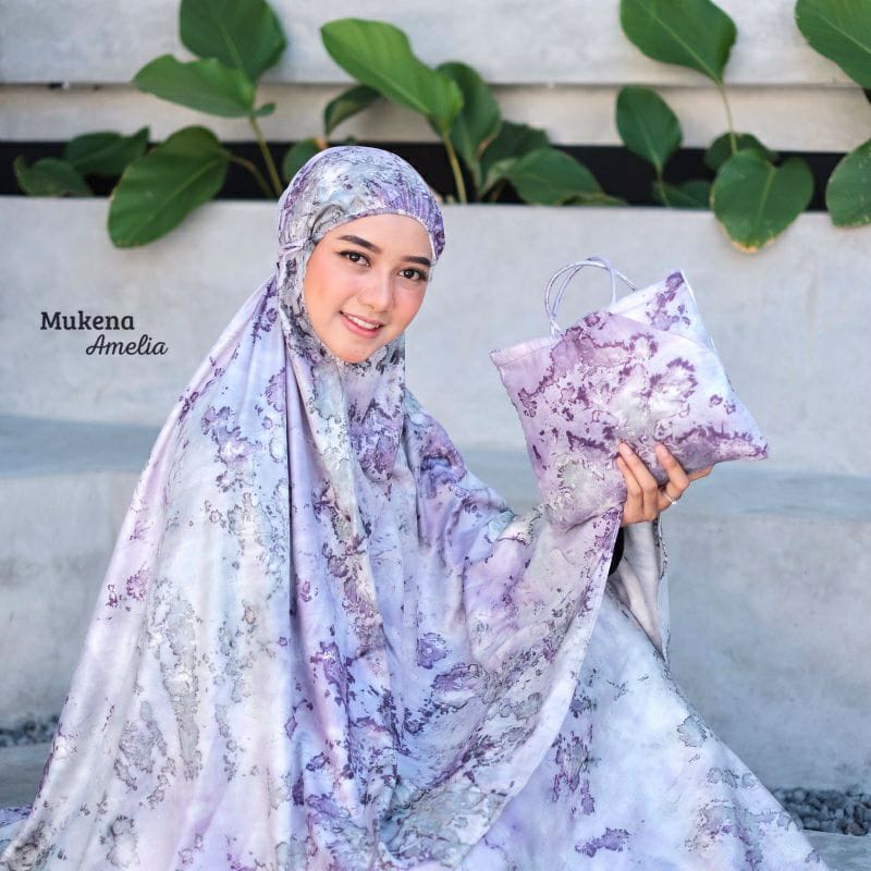 MUKENA RAYON DEWASA / MUKENA DIERA TIE DYE DEWASA / MUKENA TRAVELING TIEDYE / MUKENA AYYESHA AMELIA AMALIA TERBARU