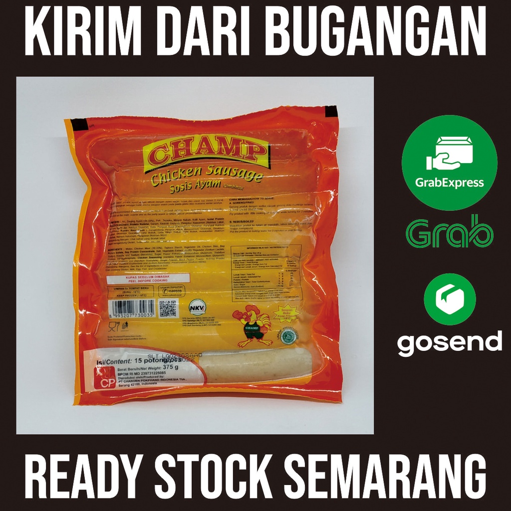 Jual Champ Sosis Ayam Gram Isi Pcs Shopee Indonesia