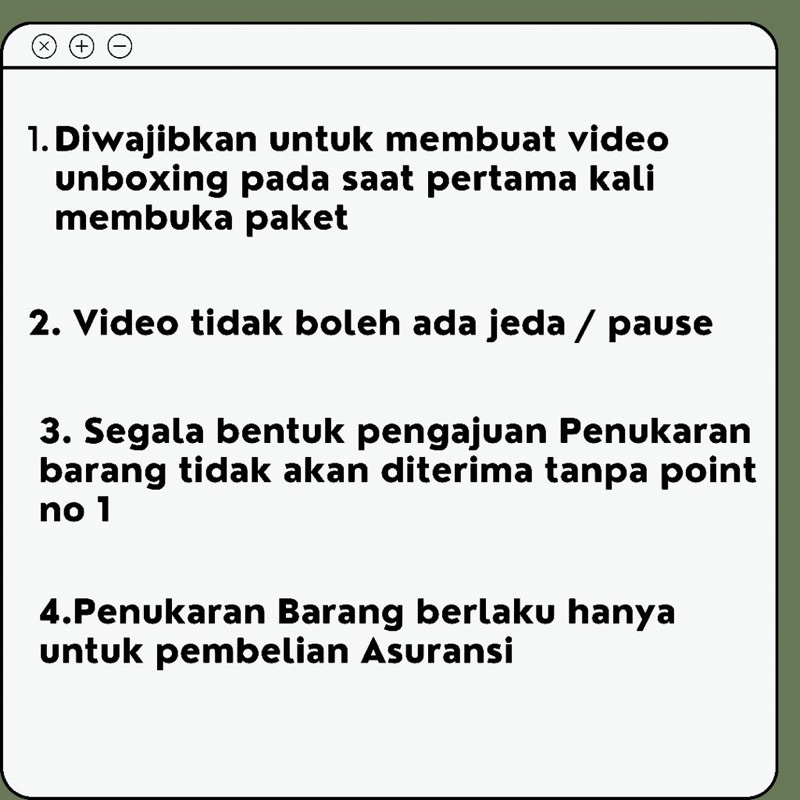 asuransi penggantian barang